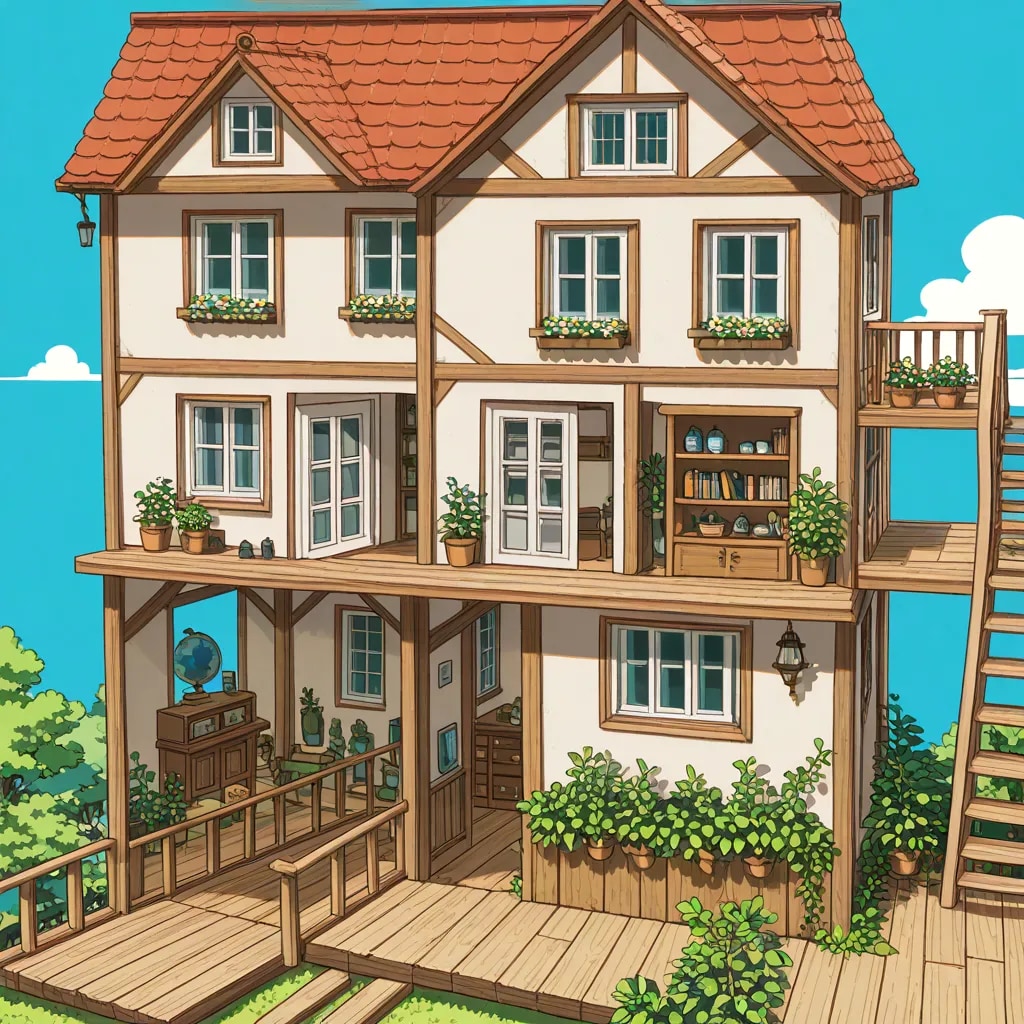 森のドールハウス