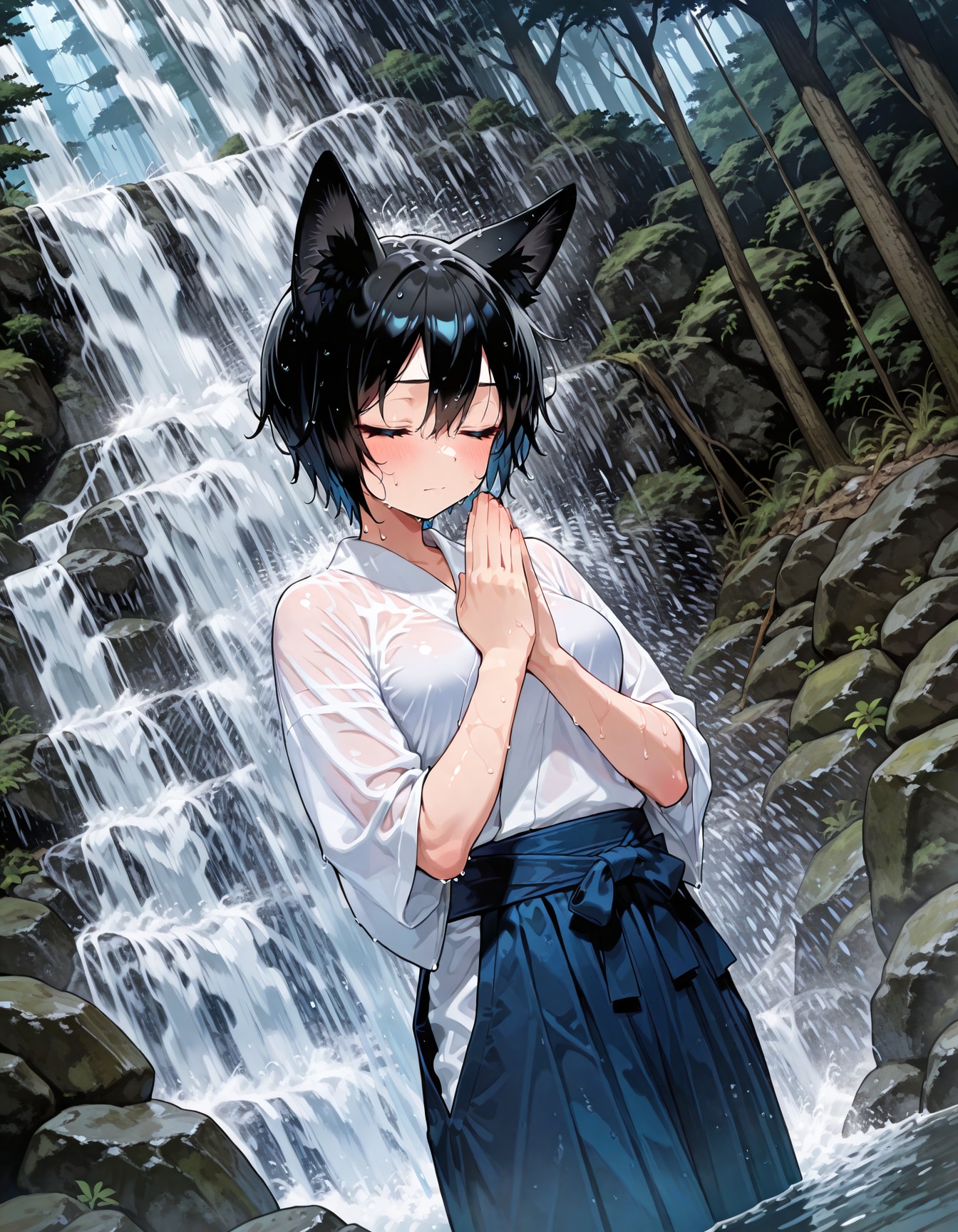 年末の禊 | の人気AIイラスト・グラビア