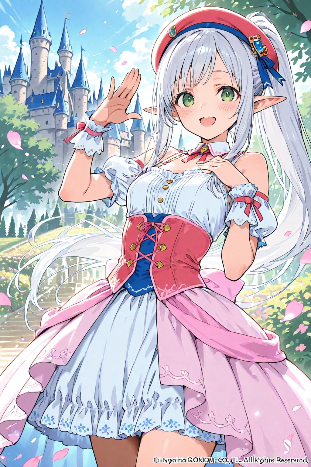 春のエルフさん