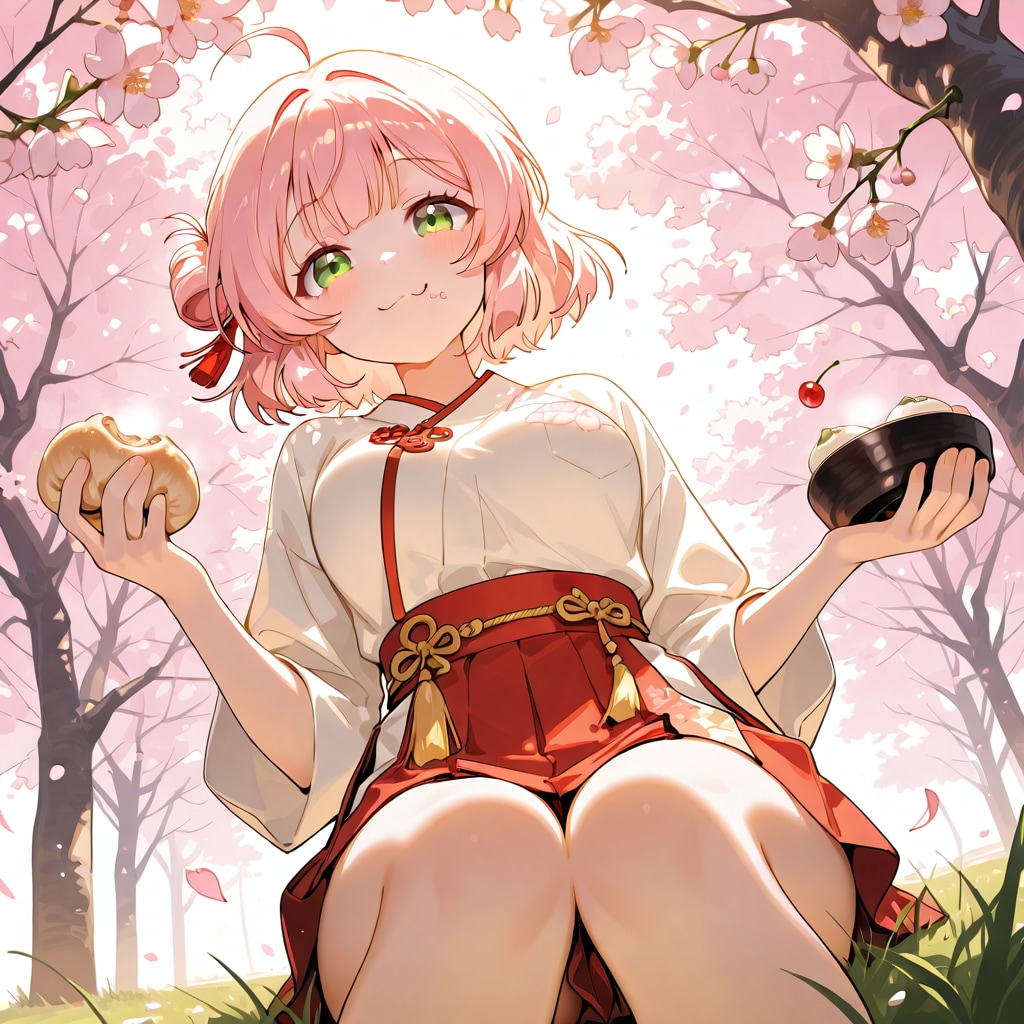 【All0331c】今日のお花見（モデル: BONSAI）