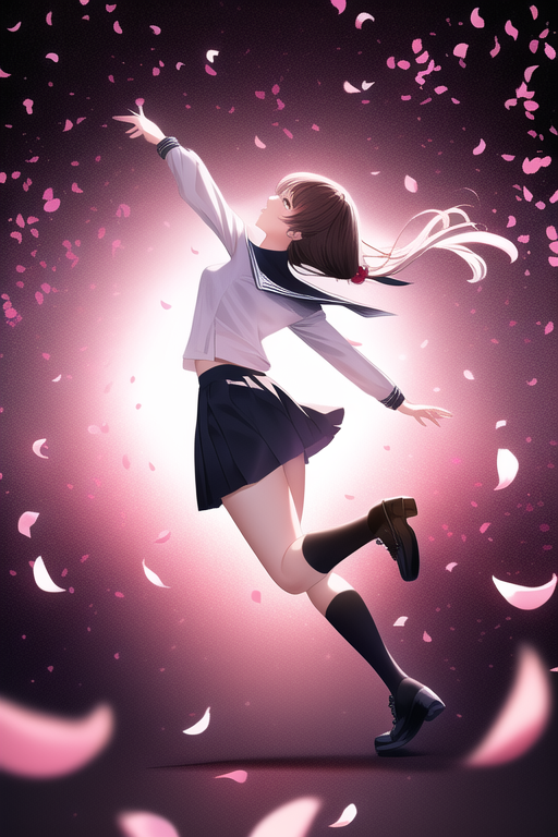 春に舞う