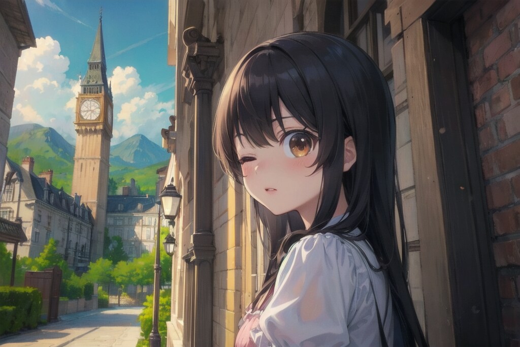 cute eye 、愛華「あっ、、、目、、、つむっちゃった、、、」