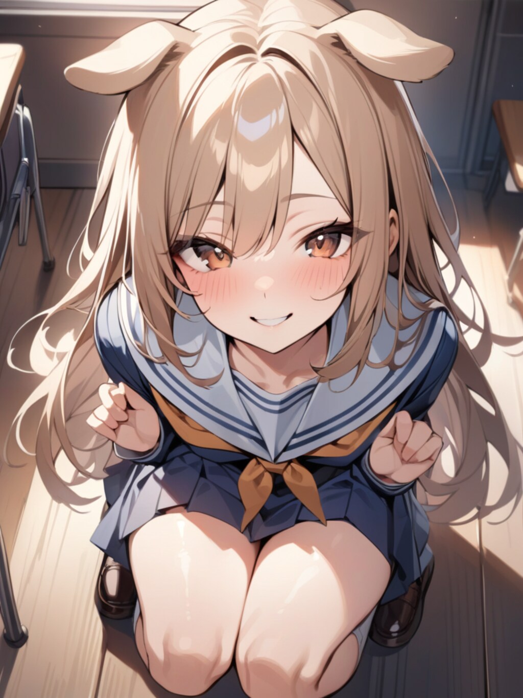 犬の子～お座り