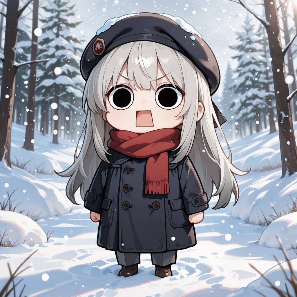 雪とえらいこっちゃ嬢