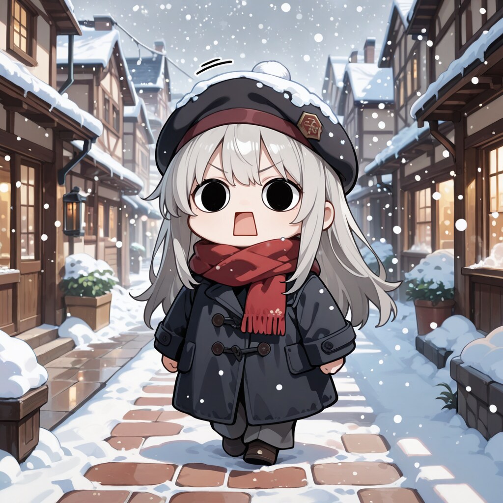 雪とえらいこっちゃ嬢