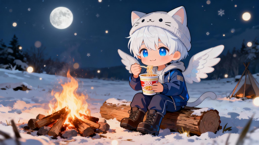 小説『焚き火の国から』【ニャンノ世界】