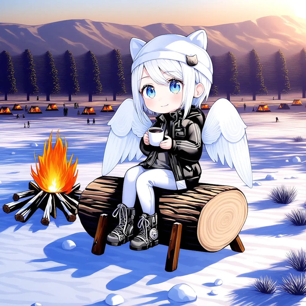 小説『焚き火の国から』【ニャンノ世界】