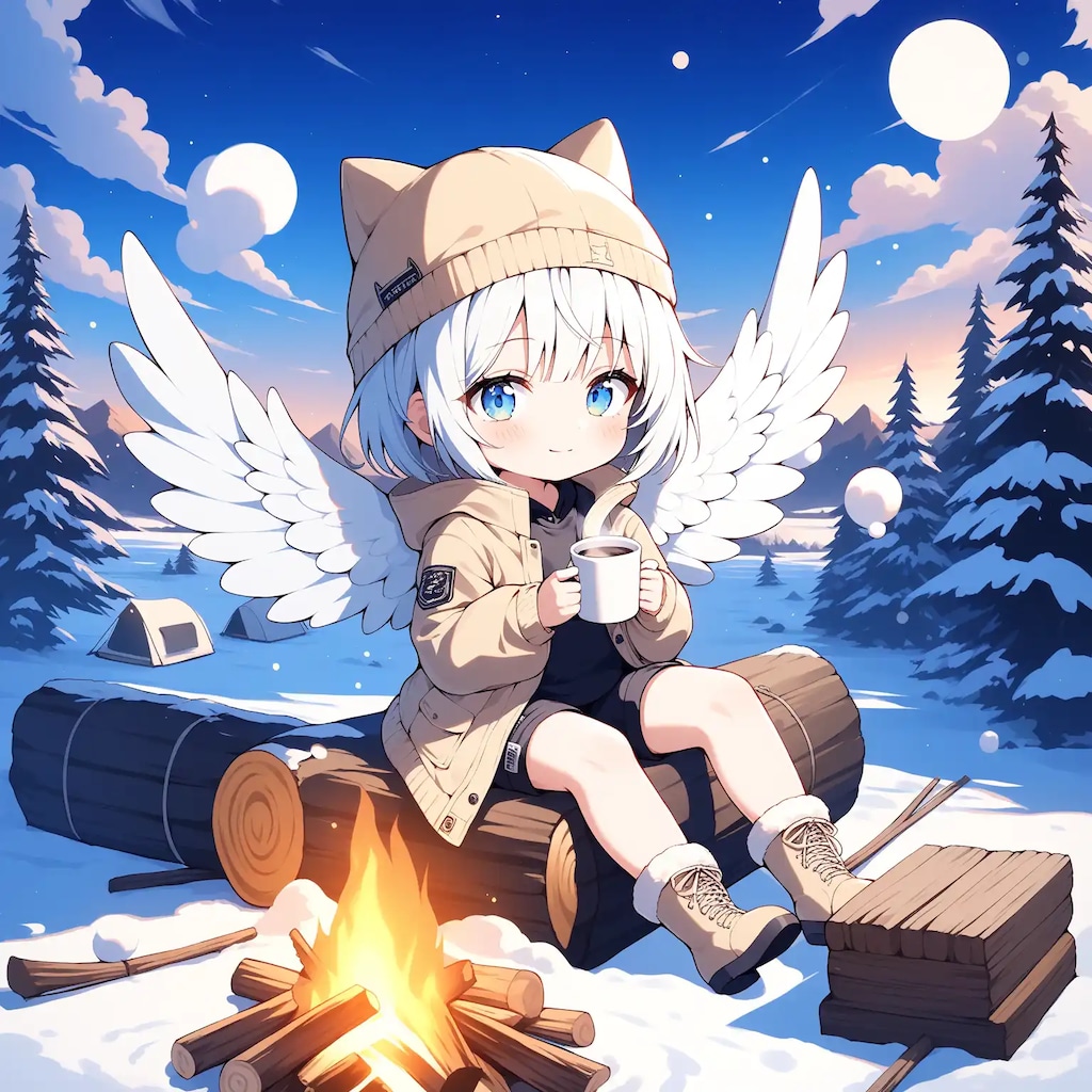 小説『焚き火の国から』【ニャンノ世界】