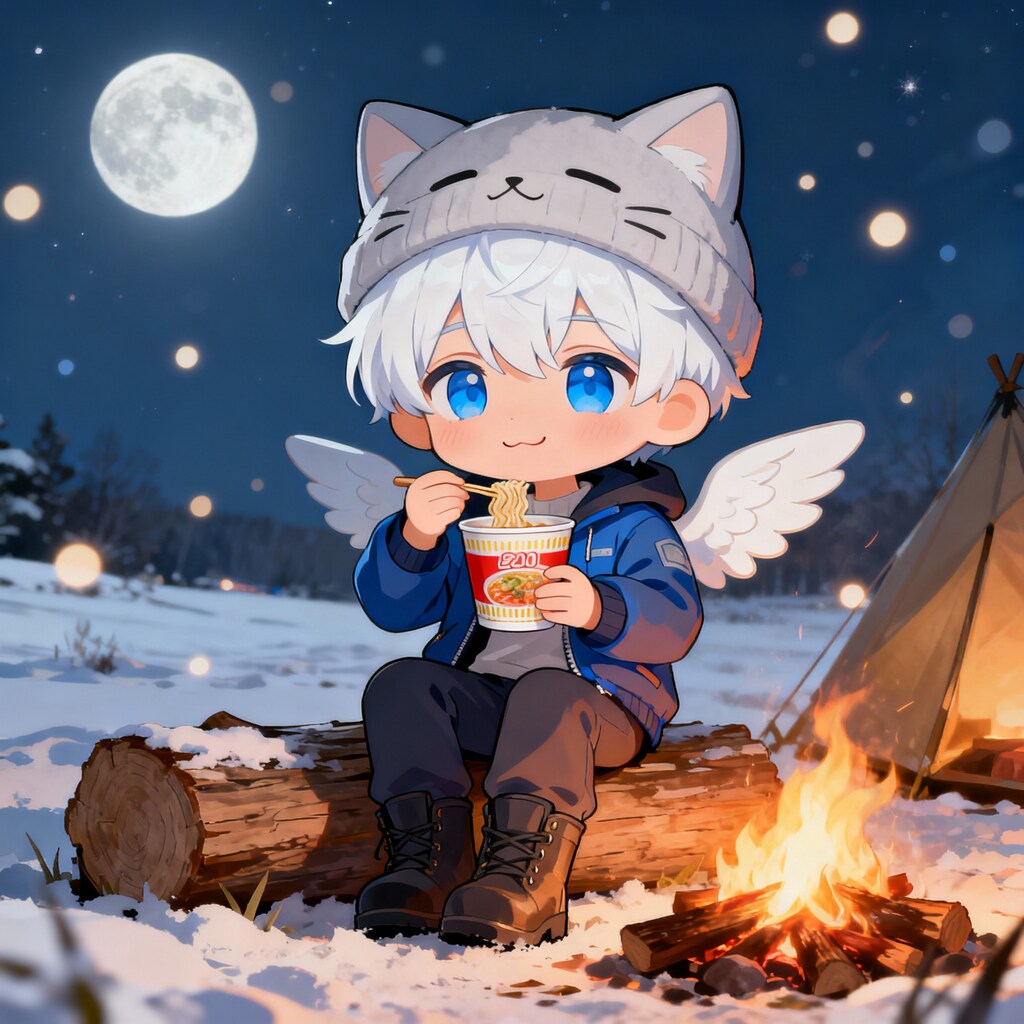 小説『焚き火の国から』【ニャンノ世界】