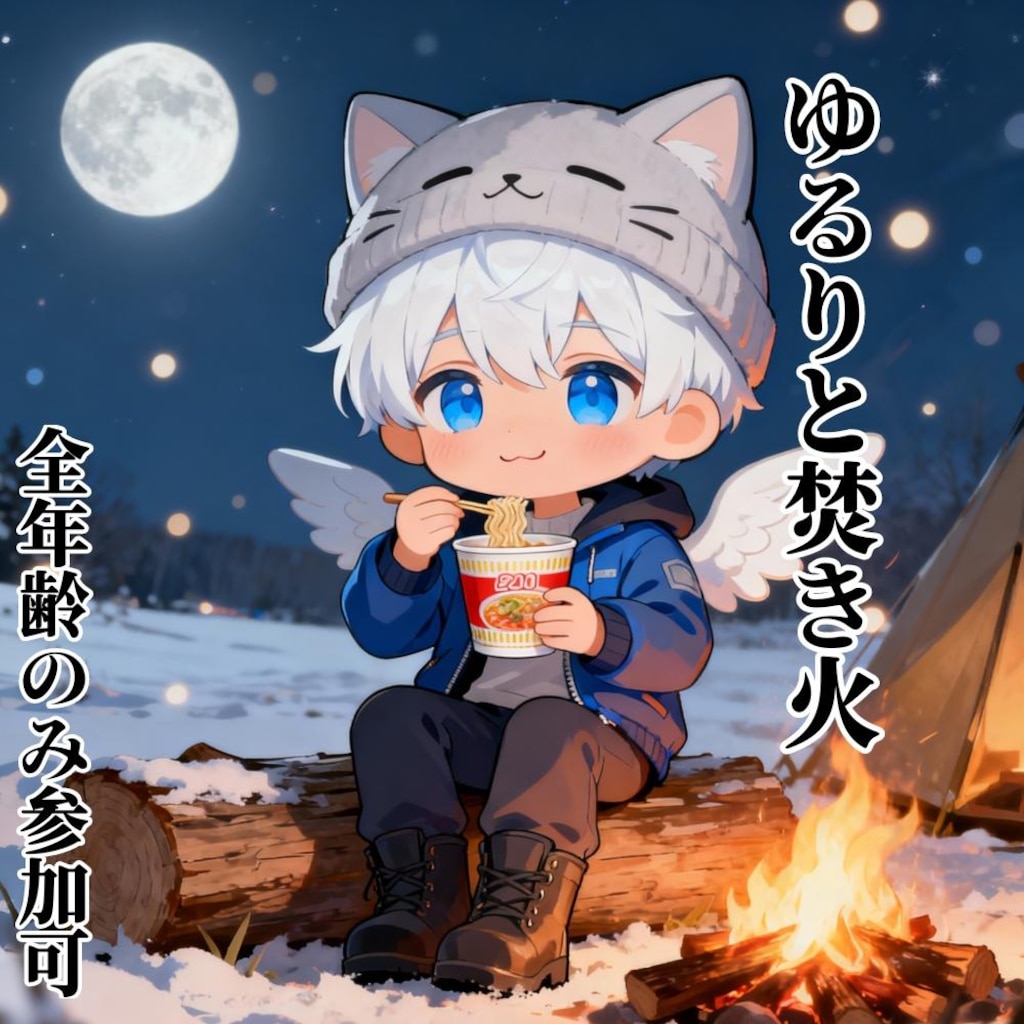 小説『焚き火の国から』【ニャンノ世界】