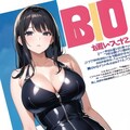 お手軽、雑誌の表紙風イラスト(^ー^;A 4枚目