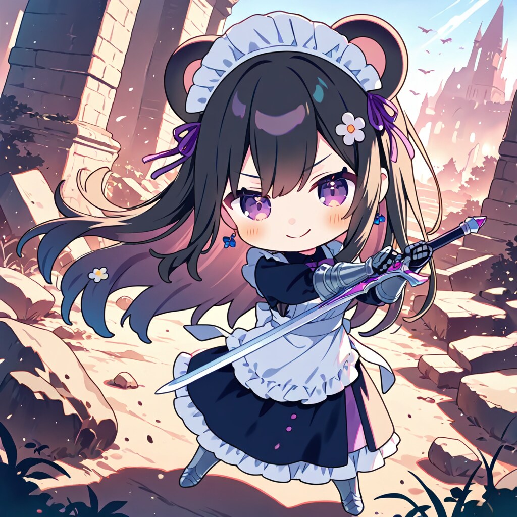 ちびくまみみナイトさん (LILAC)
