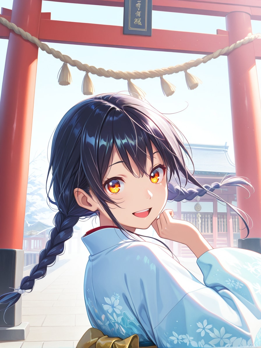 初詣 | の人気AIイラスト・グラビア