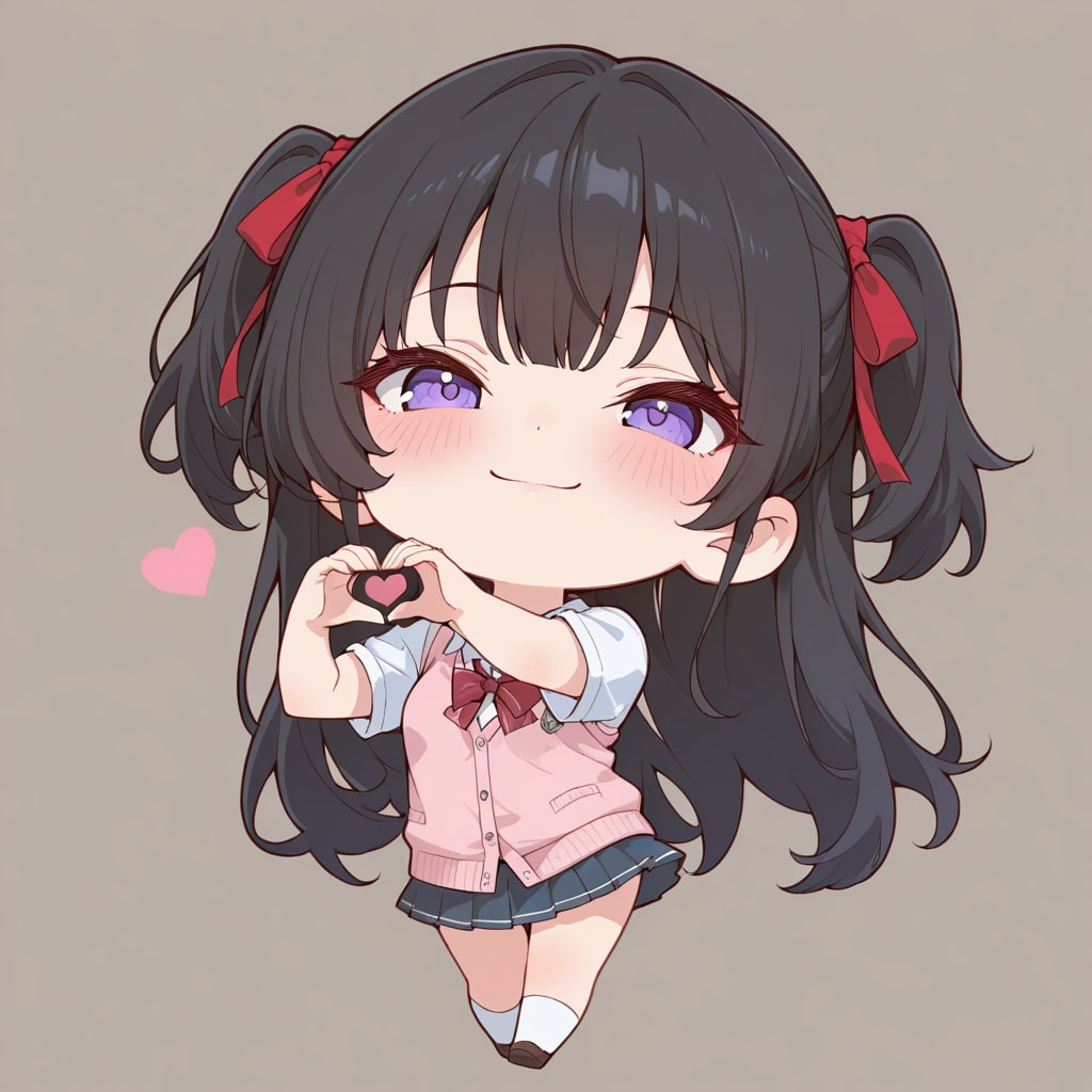 apricotで生成した杏デフォルメ