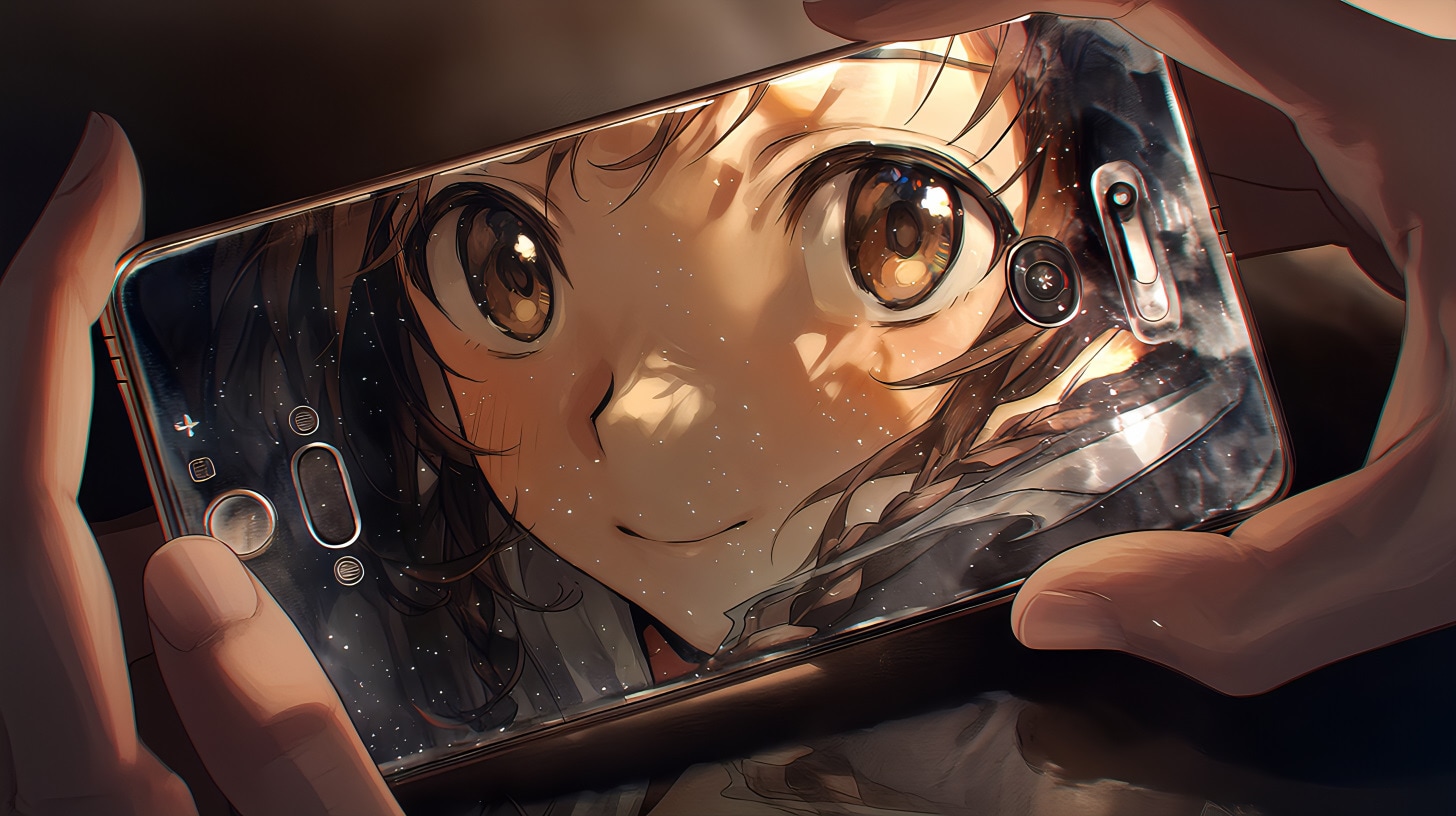 スマホと君 | の人気AIイラスト・グラビア