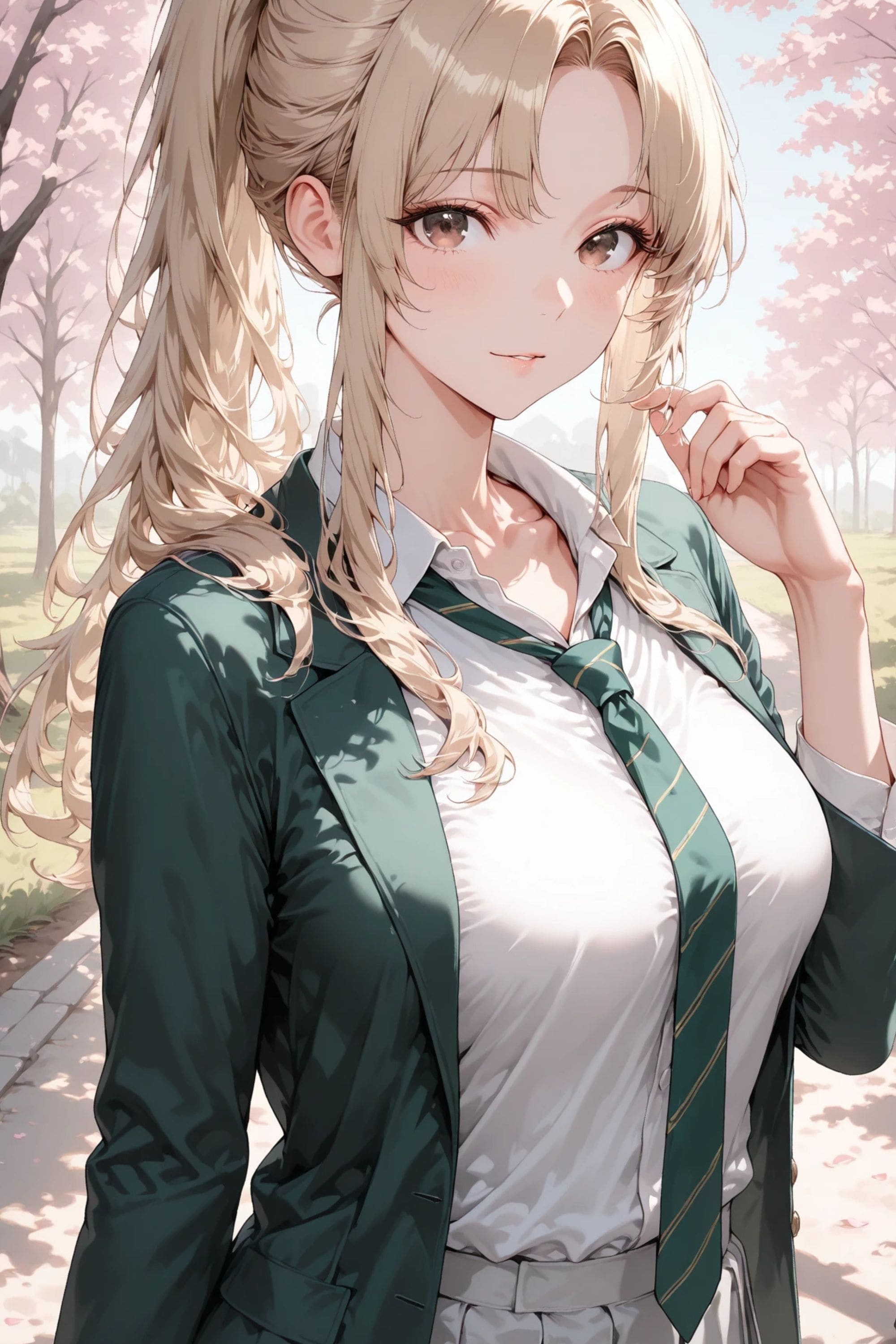 沙月の制服 | の人気AIイラスト・グラビア