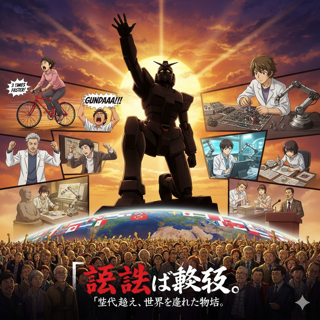 A realistic sci-fi anime series that has touched the lives of countless people