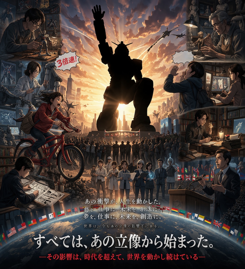 A realistic sci-fi anime series that has touched the lives of countless people