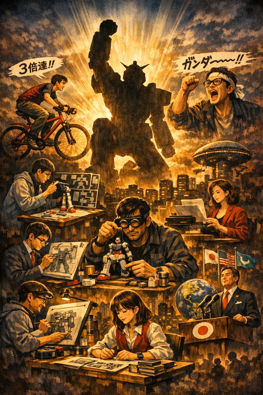 A realistic sci-fi anime series that has touched the lives of countless people