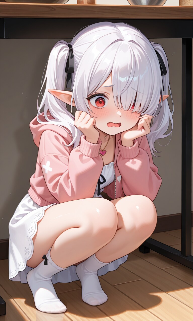 Gにビビるシロネさん | の人気AIイラスト・グラビア