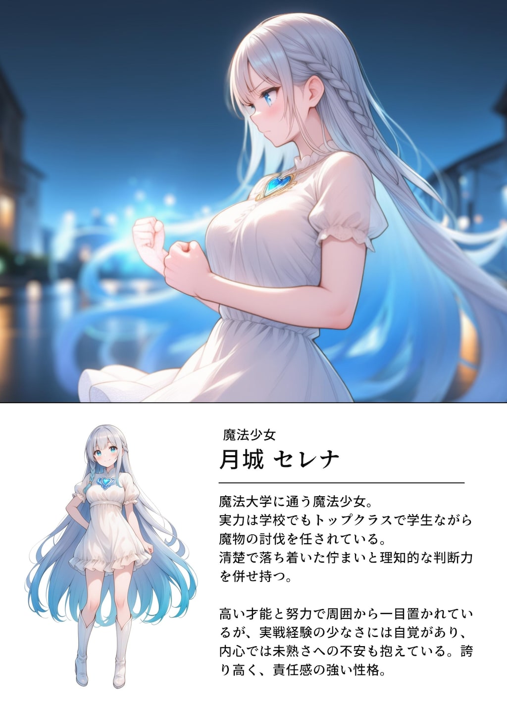 オリジナル魔法少女 キャラ設定