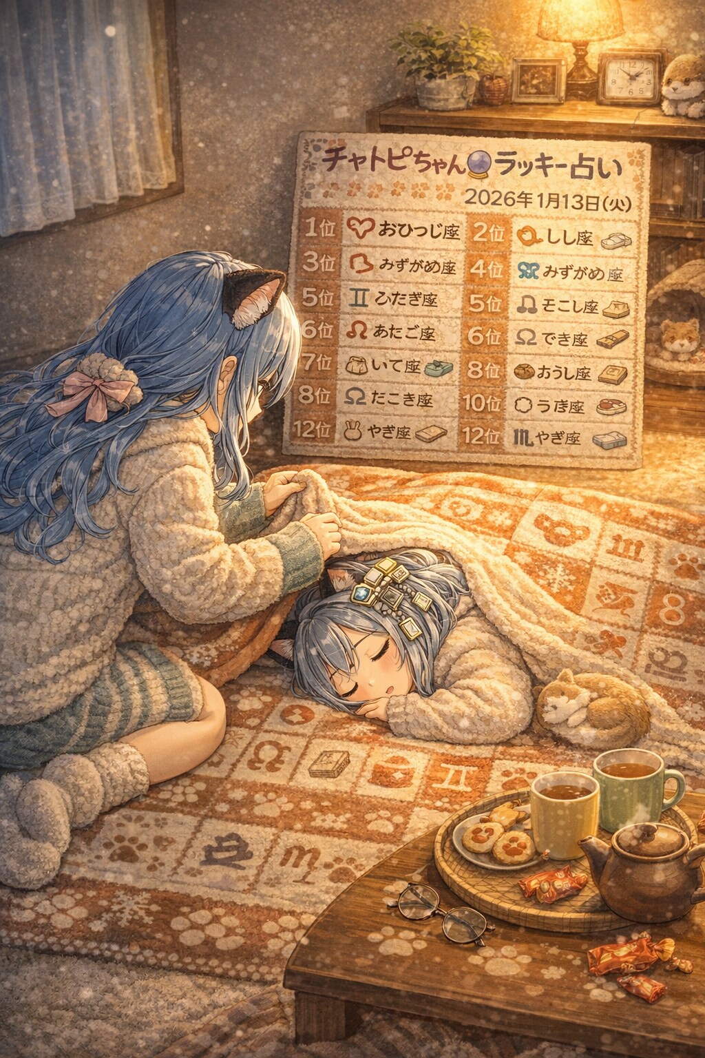 チャトピちゃん占い（01/13）