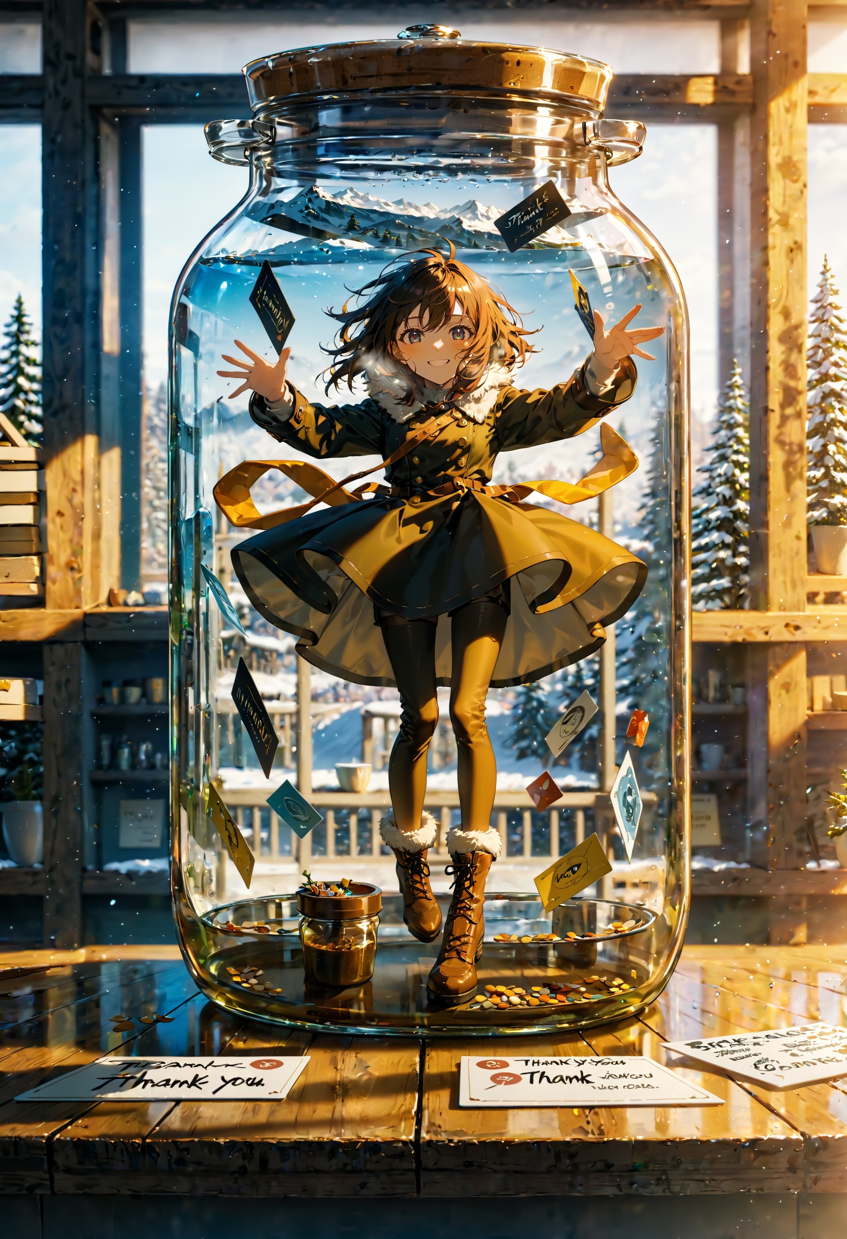 今日は何の日？　褒め言葉カードの日　その３ | の人気AIイラスト・グラビア