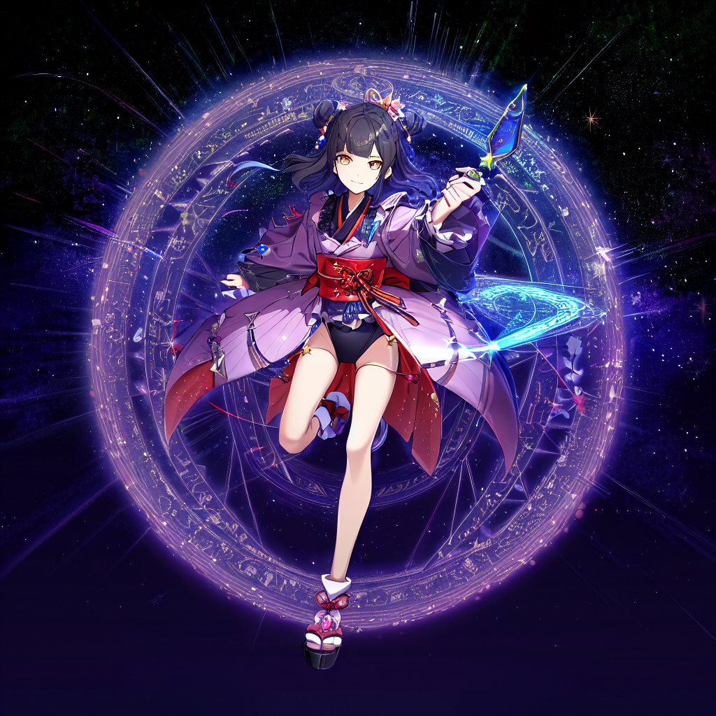 魔法少女(和風)