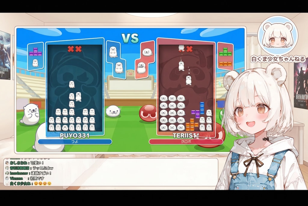 偽Vチューバーな少女