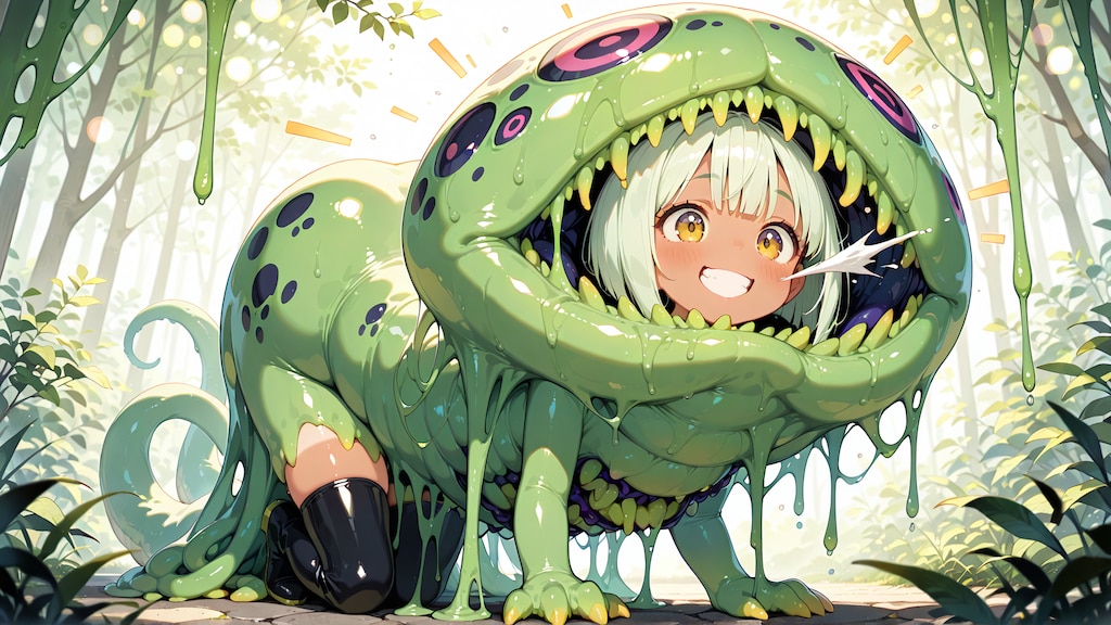 毒モンスターガール