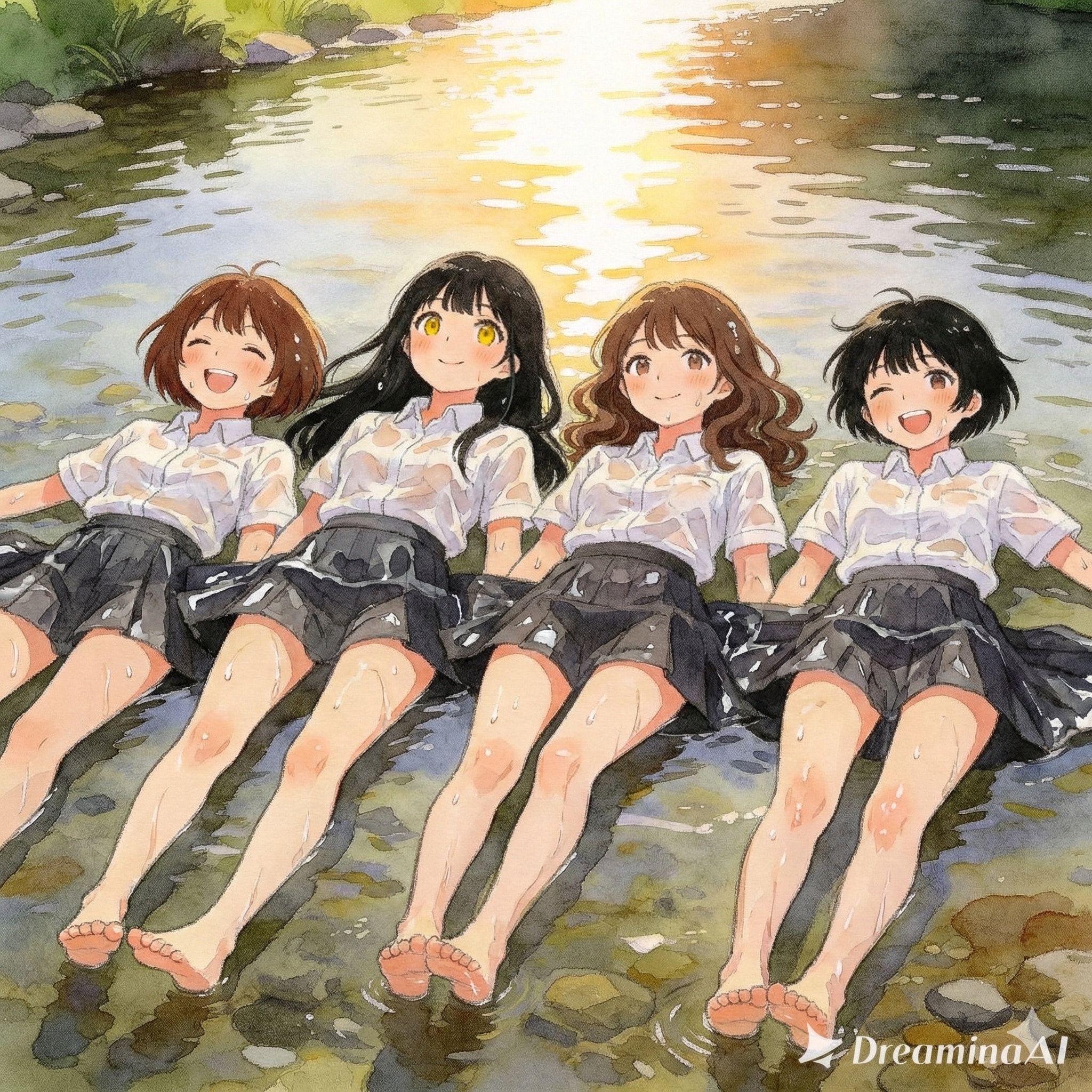 えっちな川の流れ