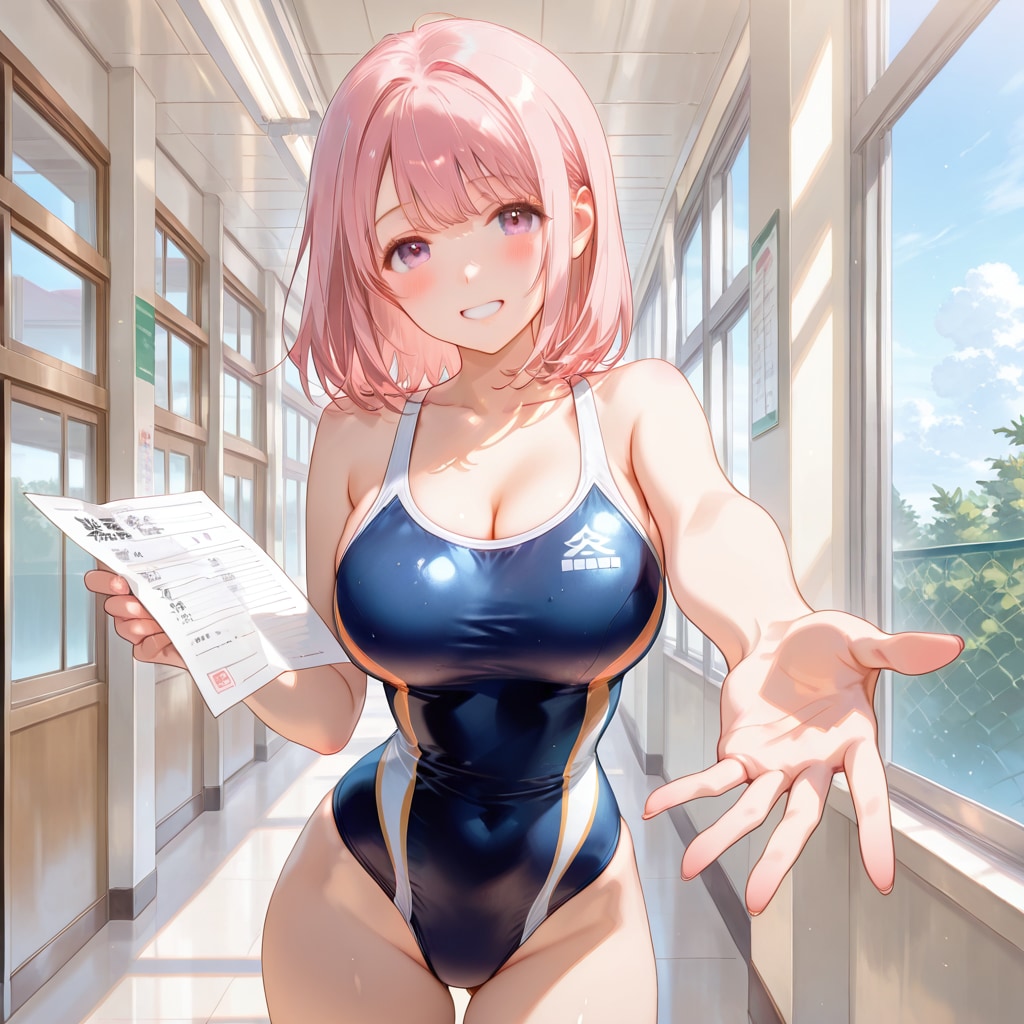 競泳部に入部してください！