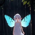 雨の森の妖精さん 3枚目