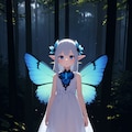 雨の森の妖精さん 5枚目