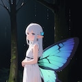 雨の森の妖精さん 2枚目