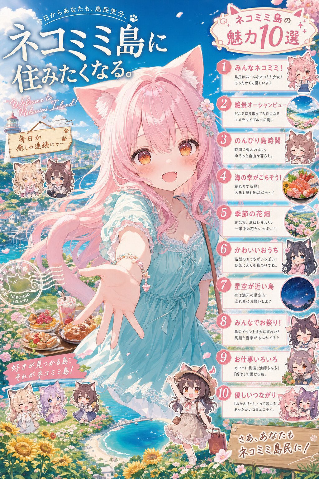 ネコミミジマ