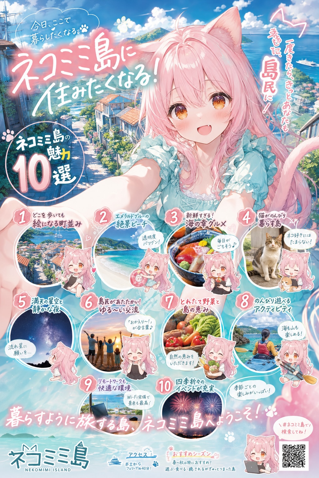 ネコミミジマ