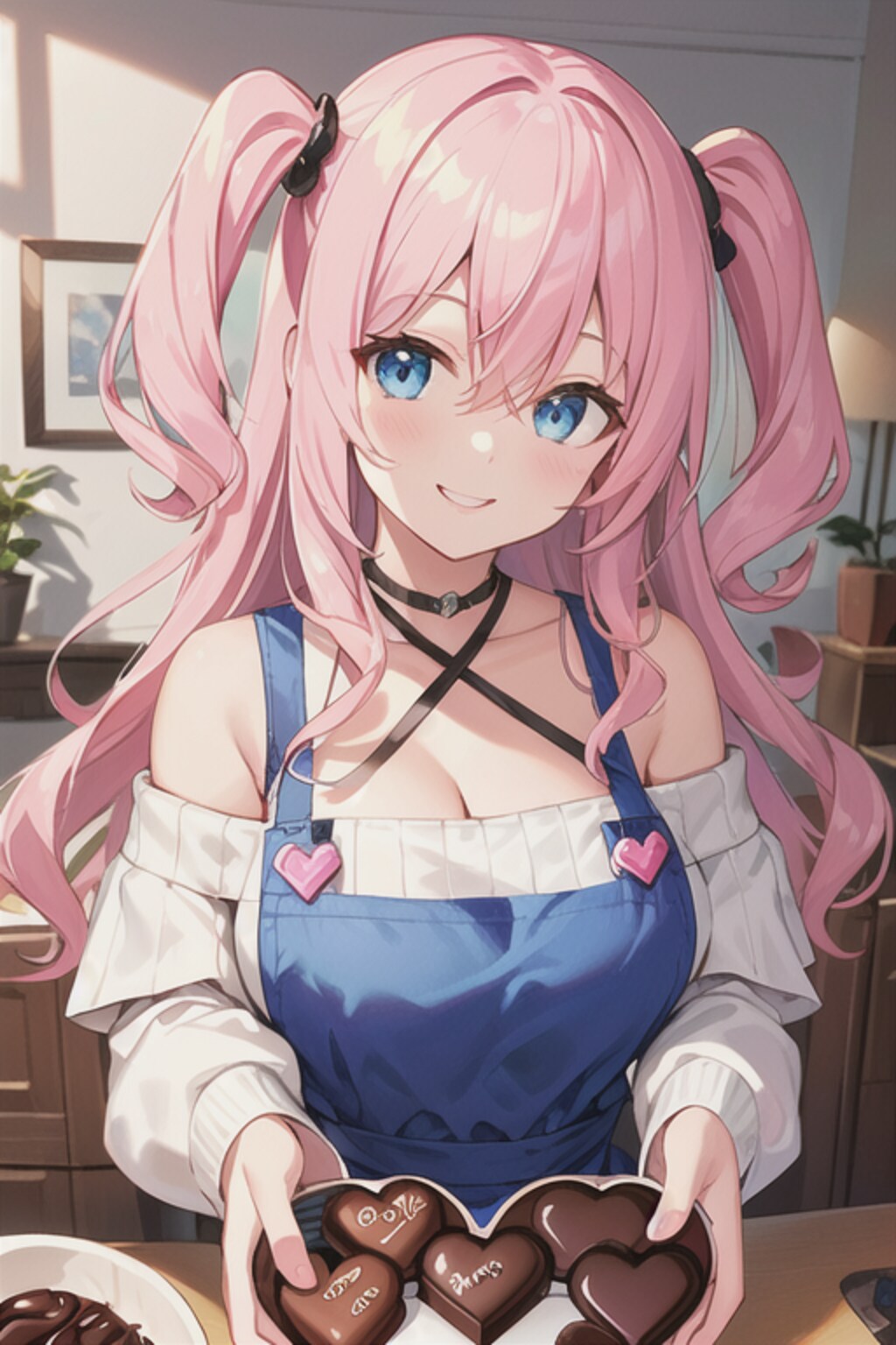 百花「バレンタインだね♪受け取ってくれるかな？」