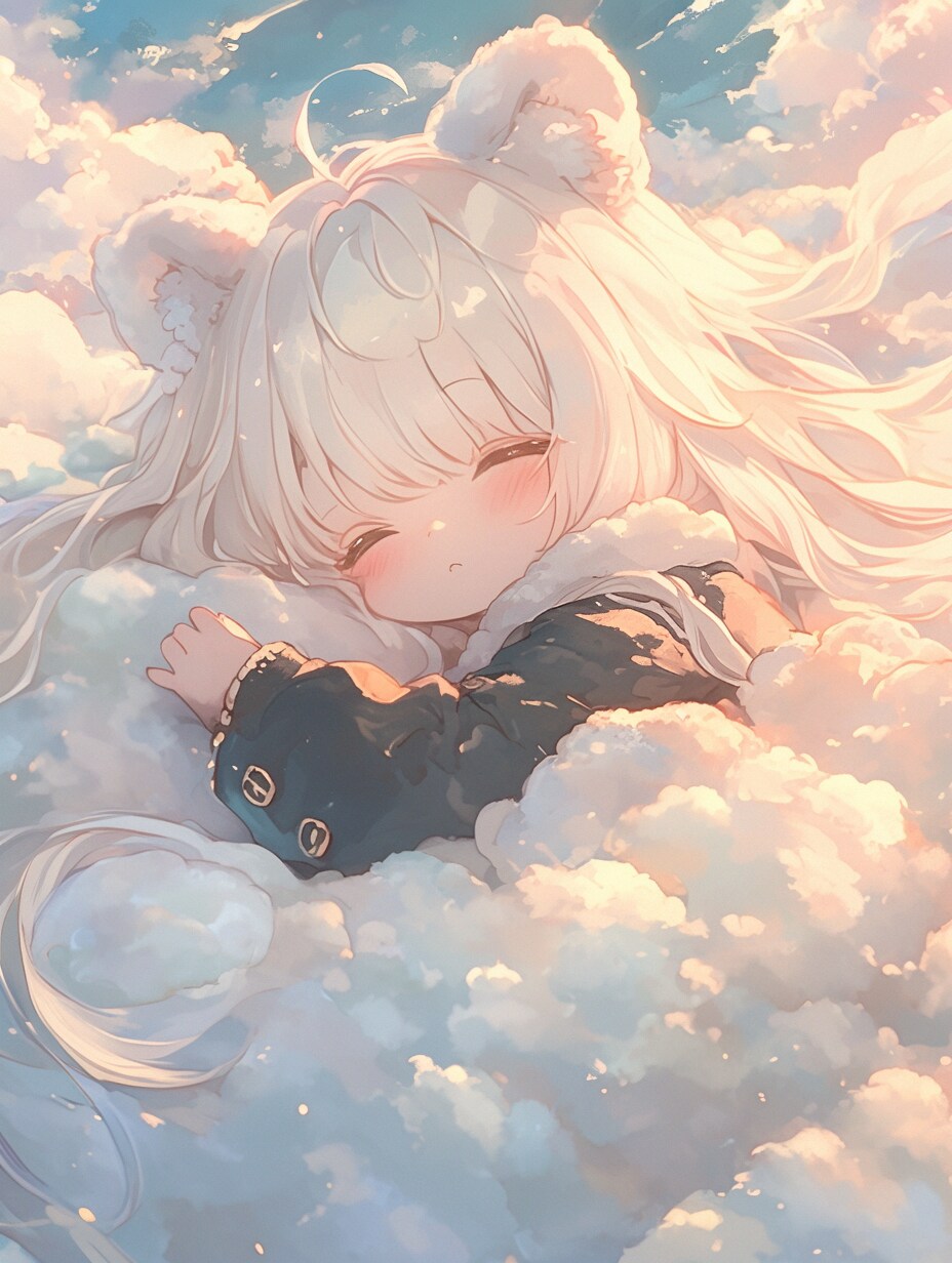 ふわふわ✖︎くま娘②🐾 | の人気AIイラスト・グラビア