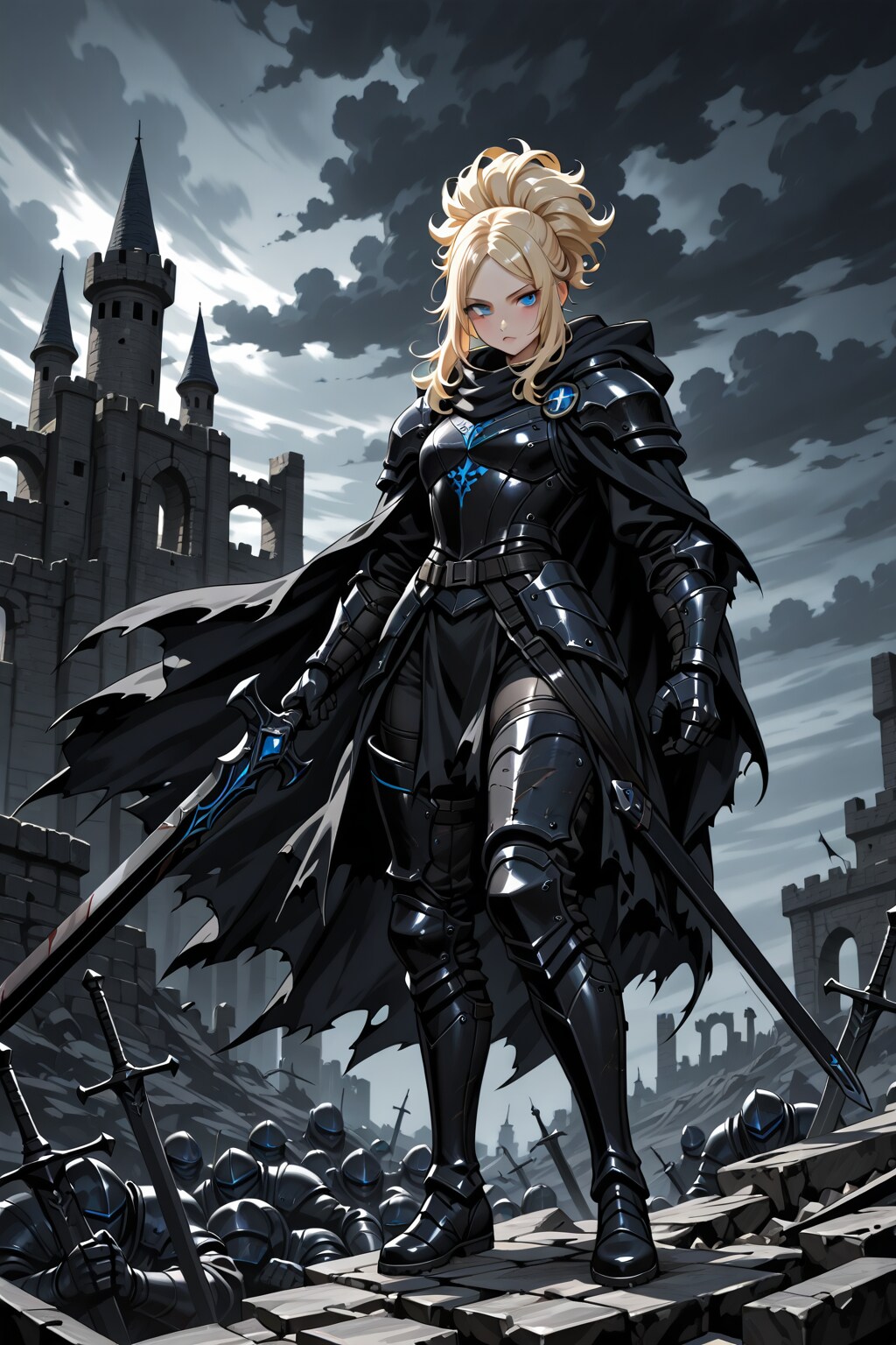 黒騎士 | の人気AIイラスト・グラビア