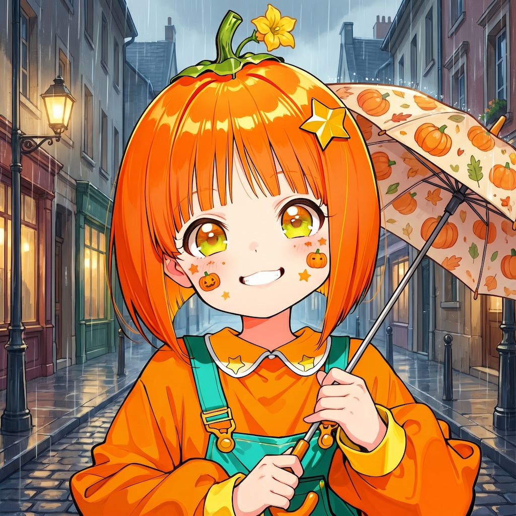 雨の日は特に御機嫌で花も咲く