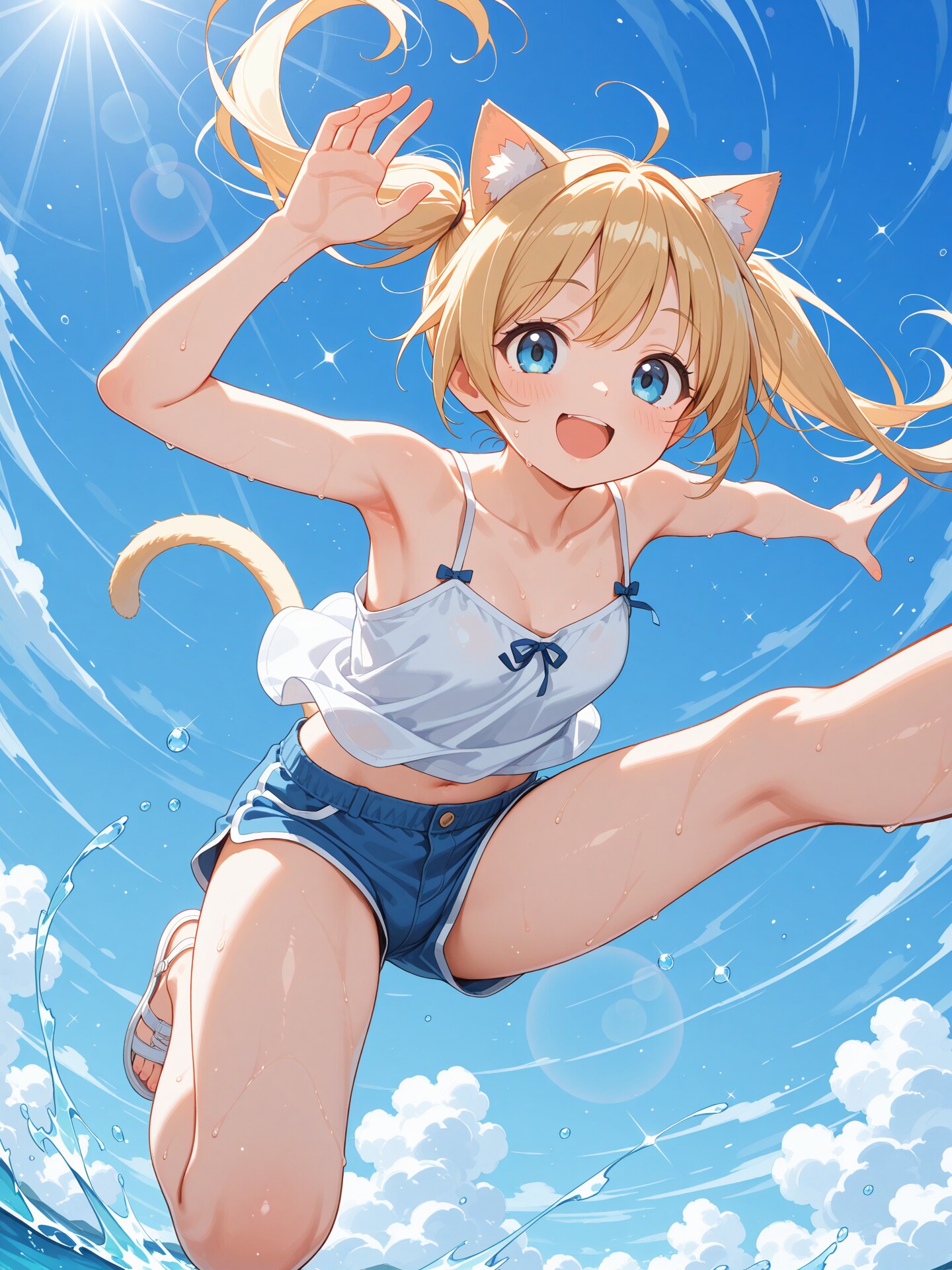 Jumping Hot Pants!