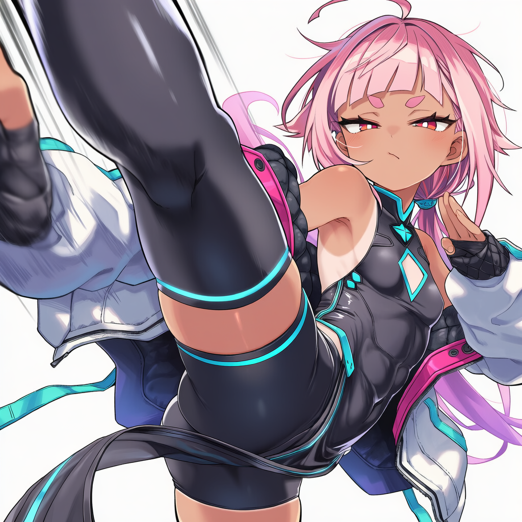 褐色サイバーカンフーちゃん