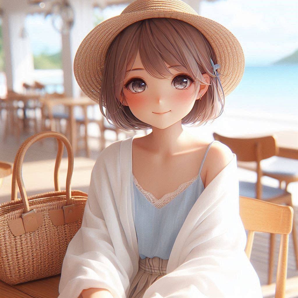 夏のコーディネイト(DALL-E)(11)