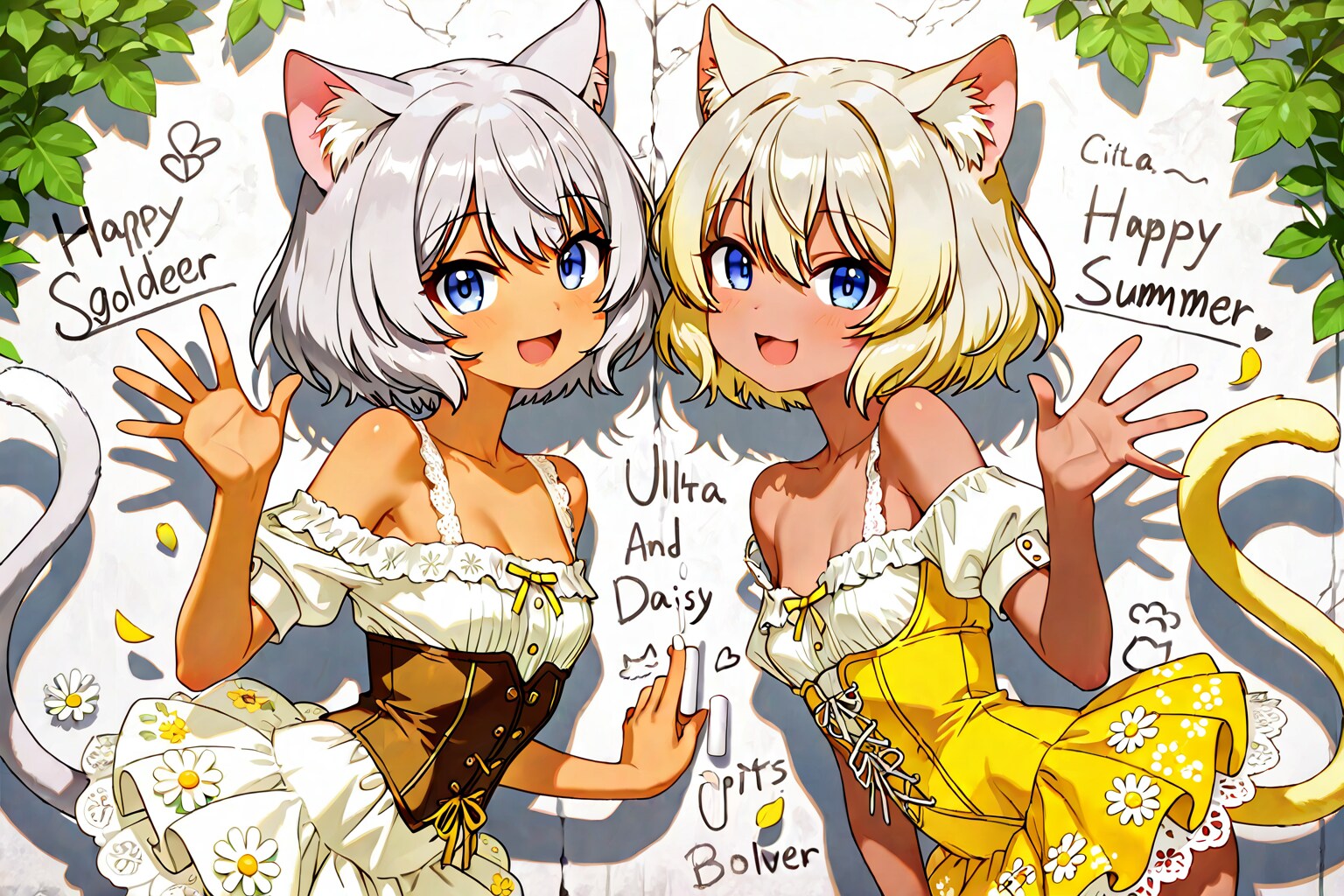 兄ちゃーん。コレ、可愛いだろー(アカネ姉さまのママの見立てだよ）