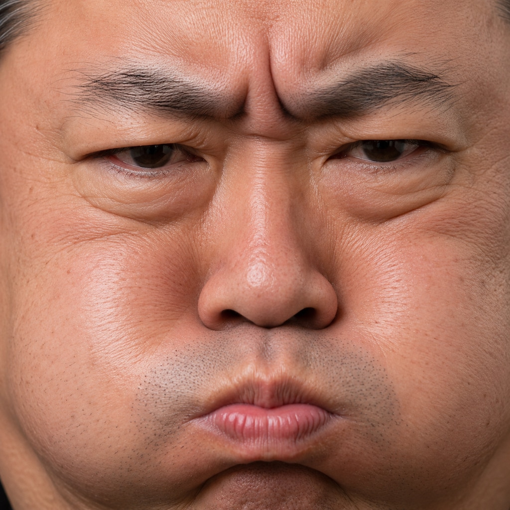 まだスネるおじさん