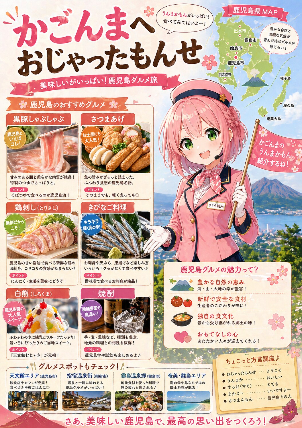【グルメ版】かごんまへおじゃったもんせ～！