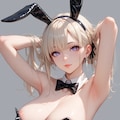 バニーガール 2枚目