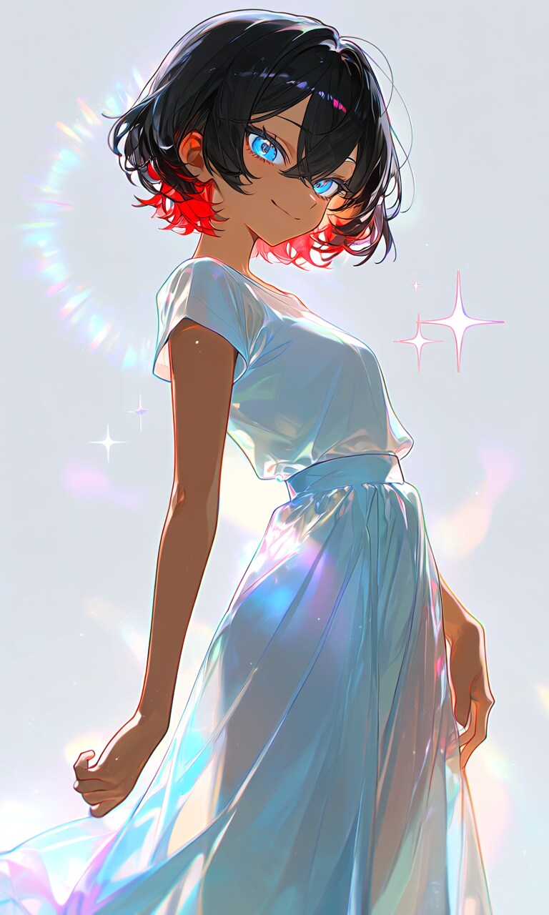 赤城陽葵さん(赤メッシュさん) | の人気AIイラスト・グラビア