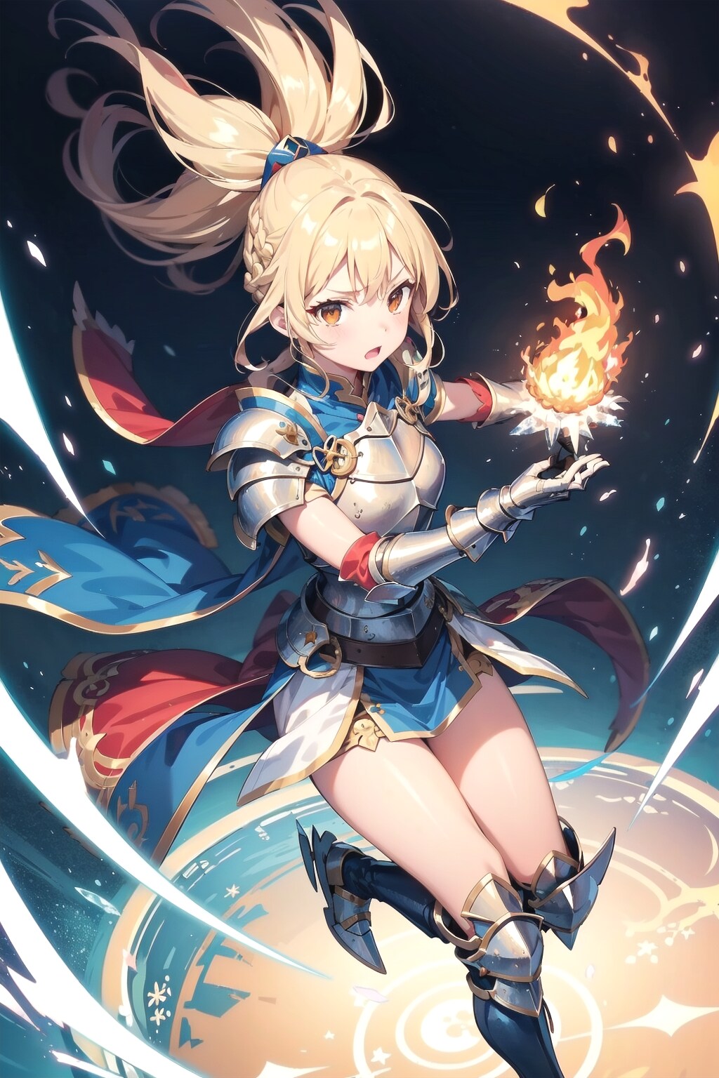魔法剣士としての研鑽を積むうちのお嬢さま